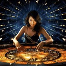Baccarat တိုက်ရိုက်ကစားနေသောပုံ